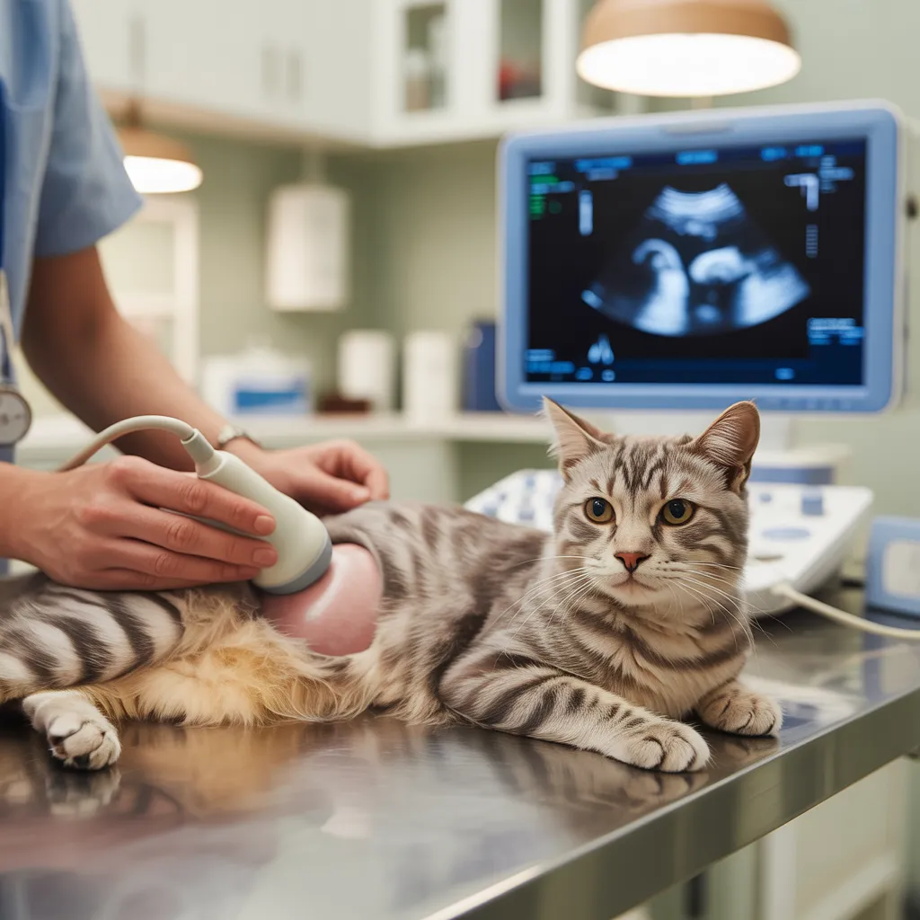 Cat ultrasound scan