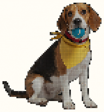 Mosaic Pet Portrait