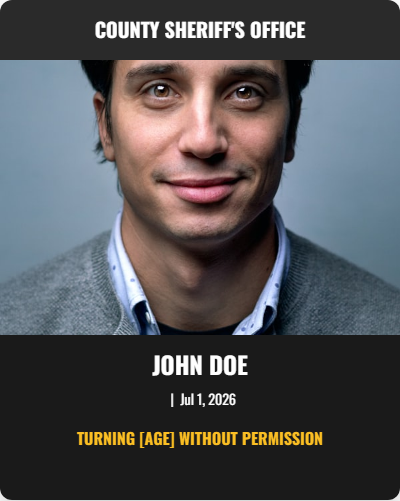 Mugshot Generator