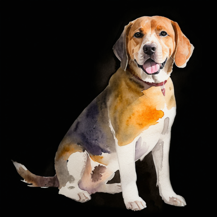 Watercolor Pet Portrait